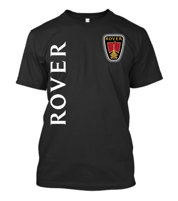 ROVER Emblem Vertical Text Classic T-Shirt
