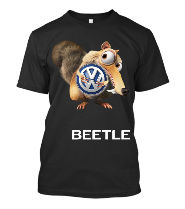 Beetle Volkswagen Scrat Holding Vw T-Shirt