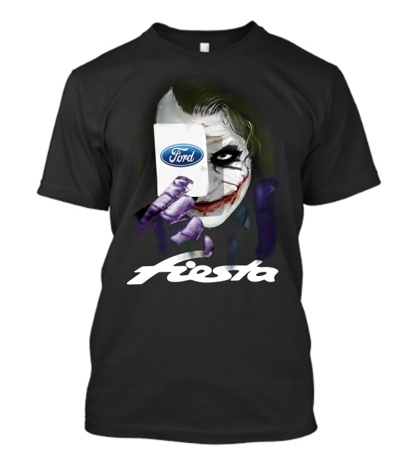 Joker Ford Fiesta Card Joker Face T-Shirt