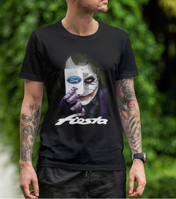 Joker Ford Fiesta Card Joker Face T-Shirt