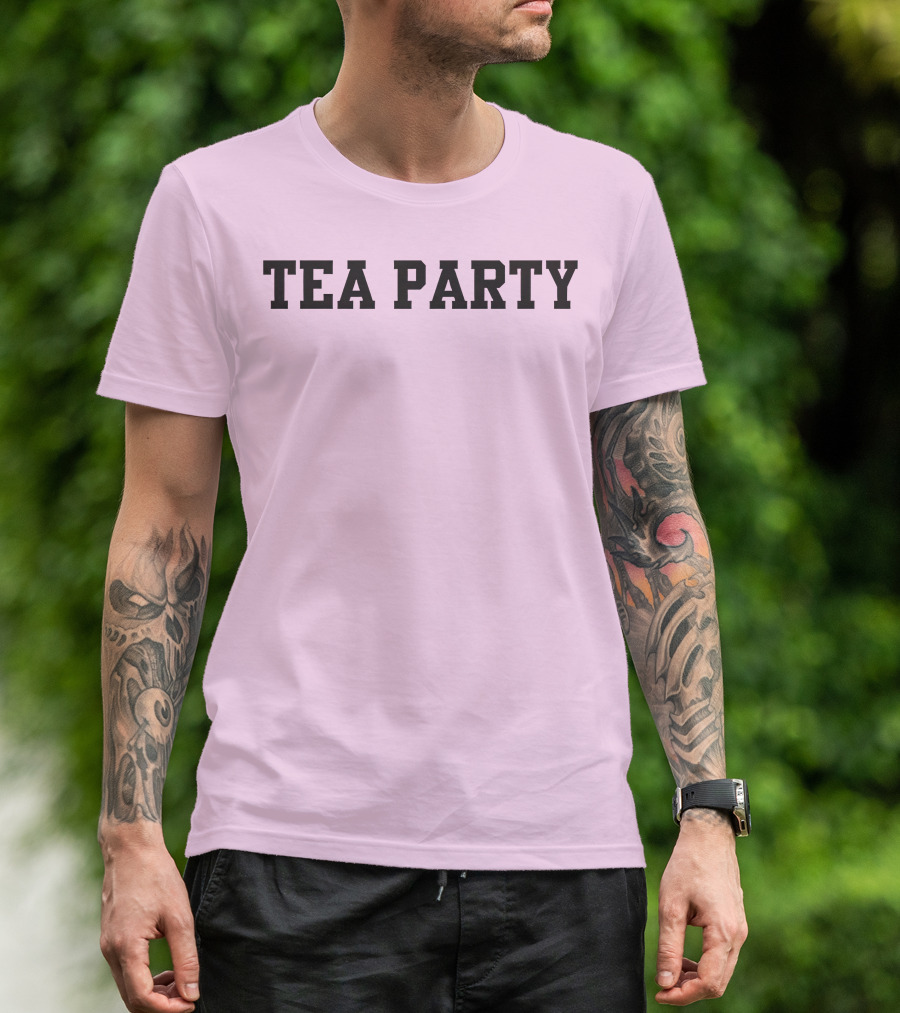 Daz Black Merch Tea Party T-Shirt