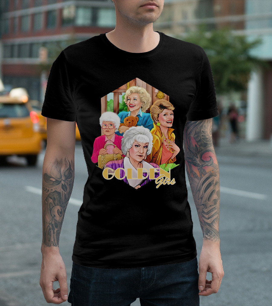 Golden Girls Iconic TV Show Characters T-Shirt