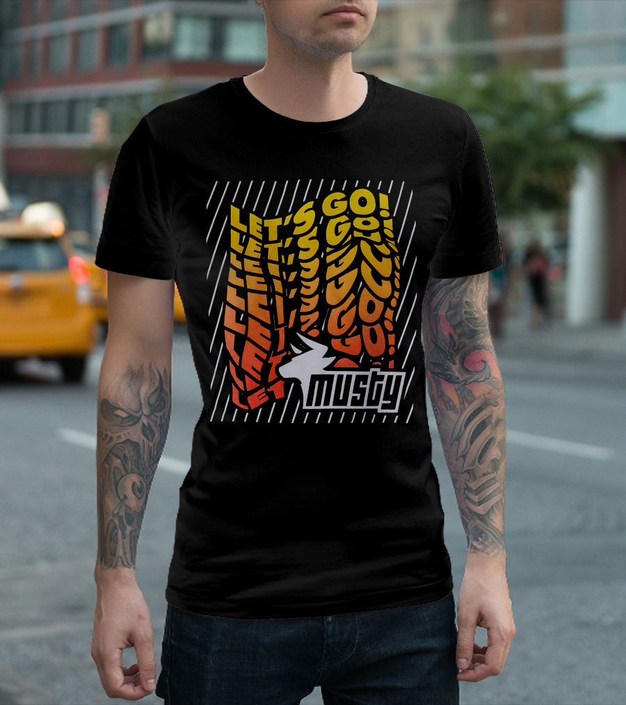 LET'S GO Musty T-Shirt