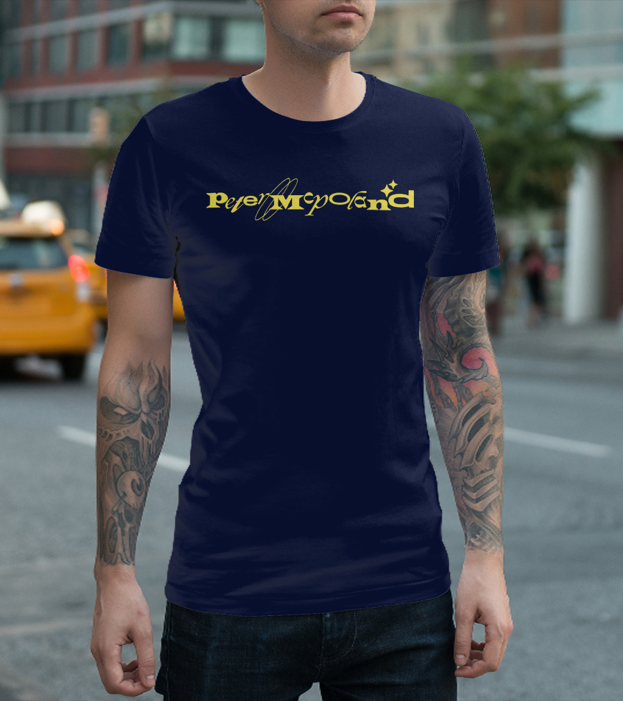 Peter McPoland Merch Swirl Stars T-Shirt