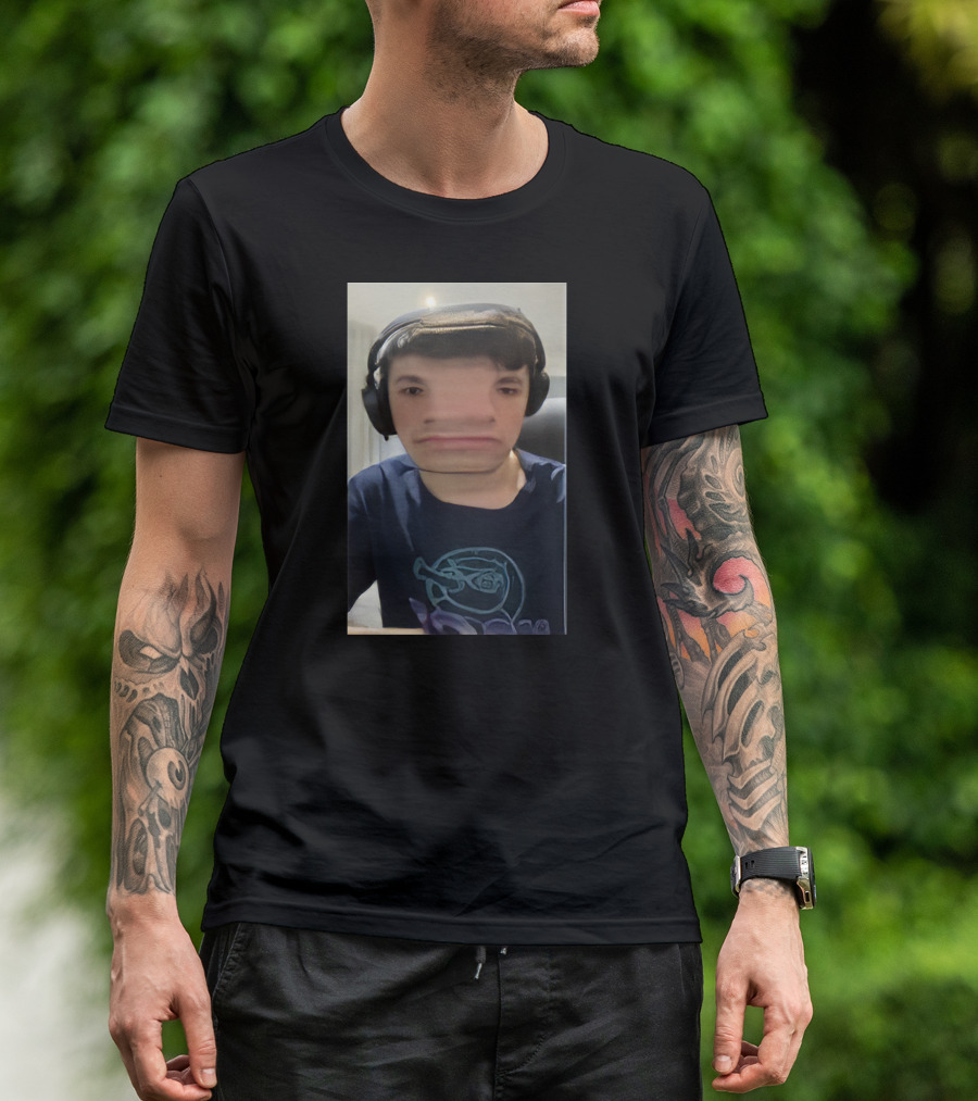 Georgenotfound Distorted Image Head T-Shirt