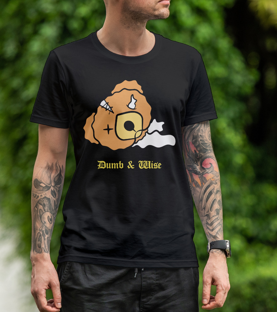 Dumb And Wise XPLR Merch Eggshell Eye T-Shirt
