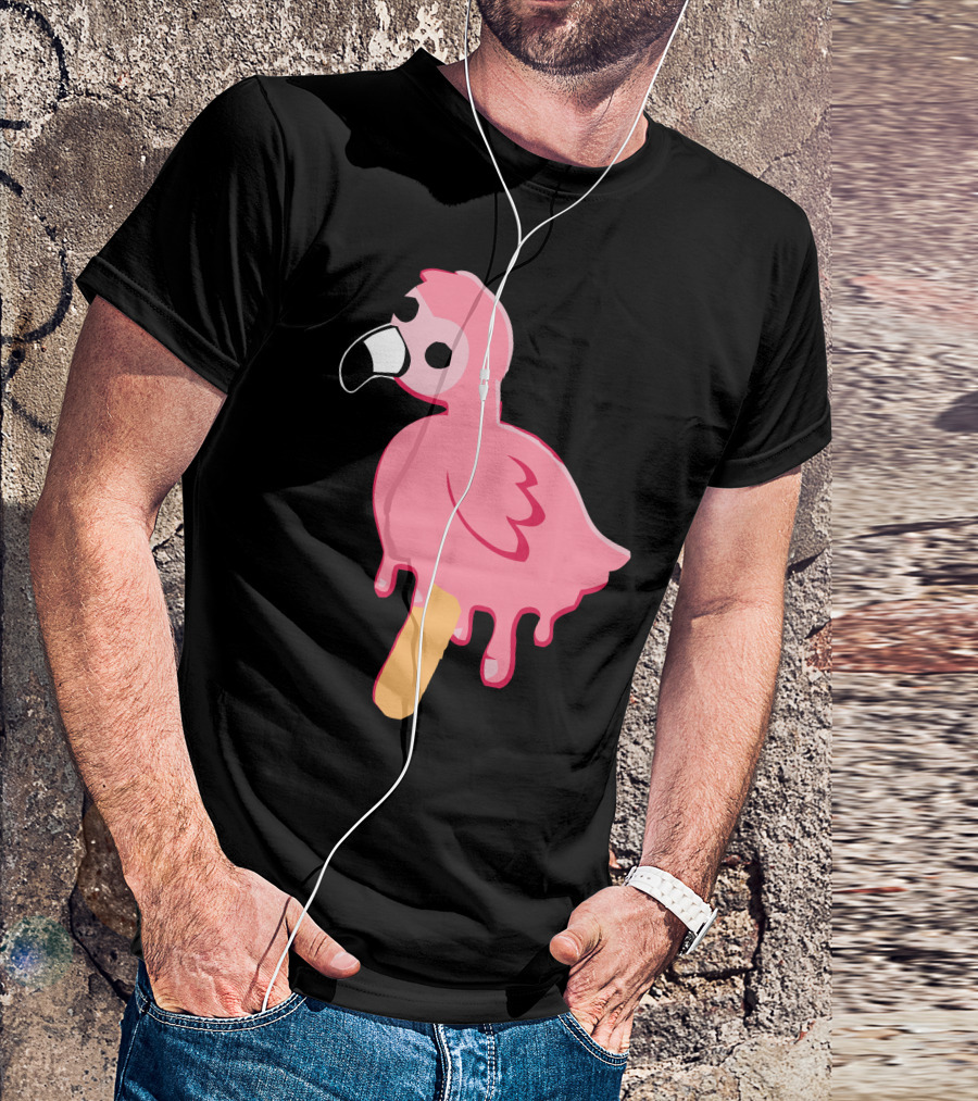 Flimflam Flamingo Popsicle Merch T-Shirt