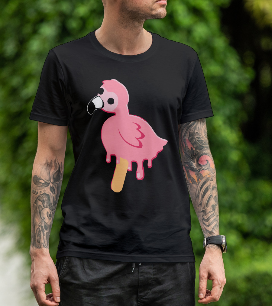 Flimflam Flamingo Popsicle Merch T-Shirt