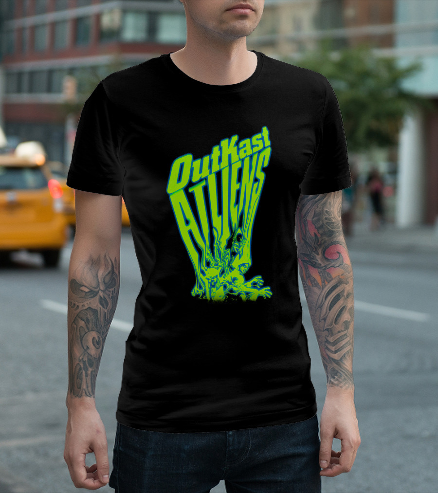 OutKast ATLiens Retro Sci-Fi Neon T-Shirt