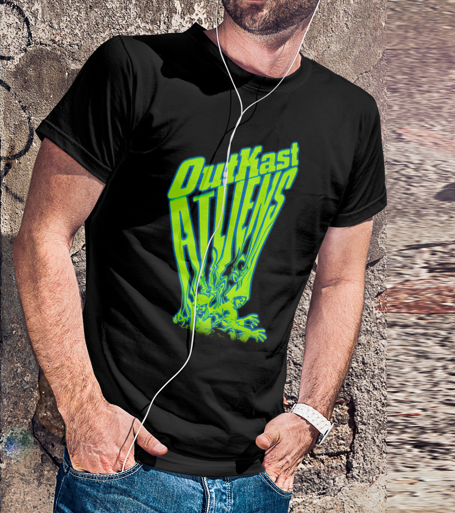 OutKast ATLiens Retro Sci-Fi Neon T-Shirt