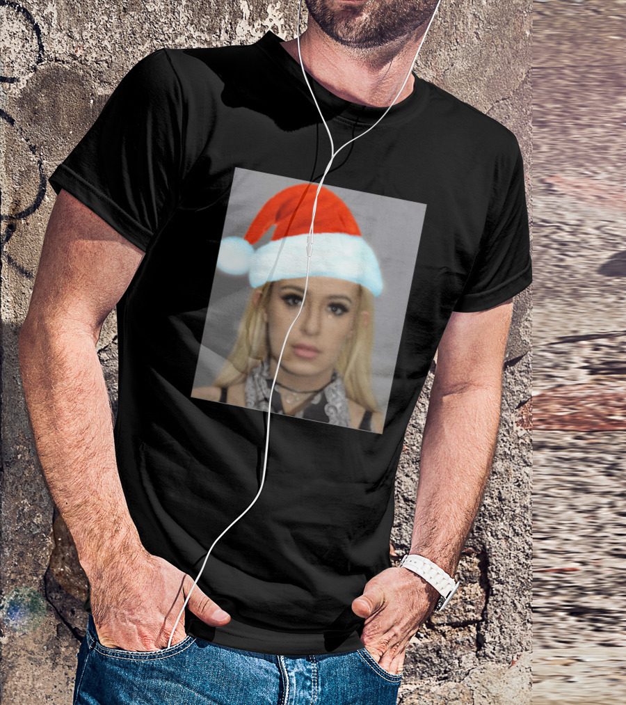 Tana Mongeau Mugshot Santa Hat Christmas T-Shirt