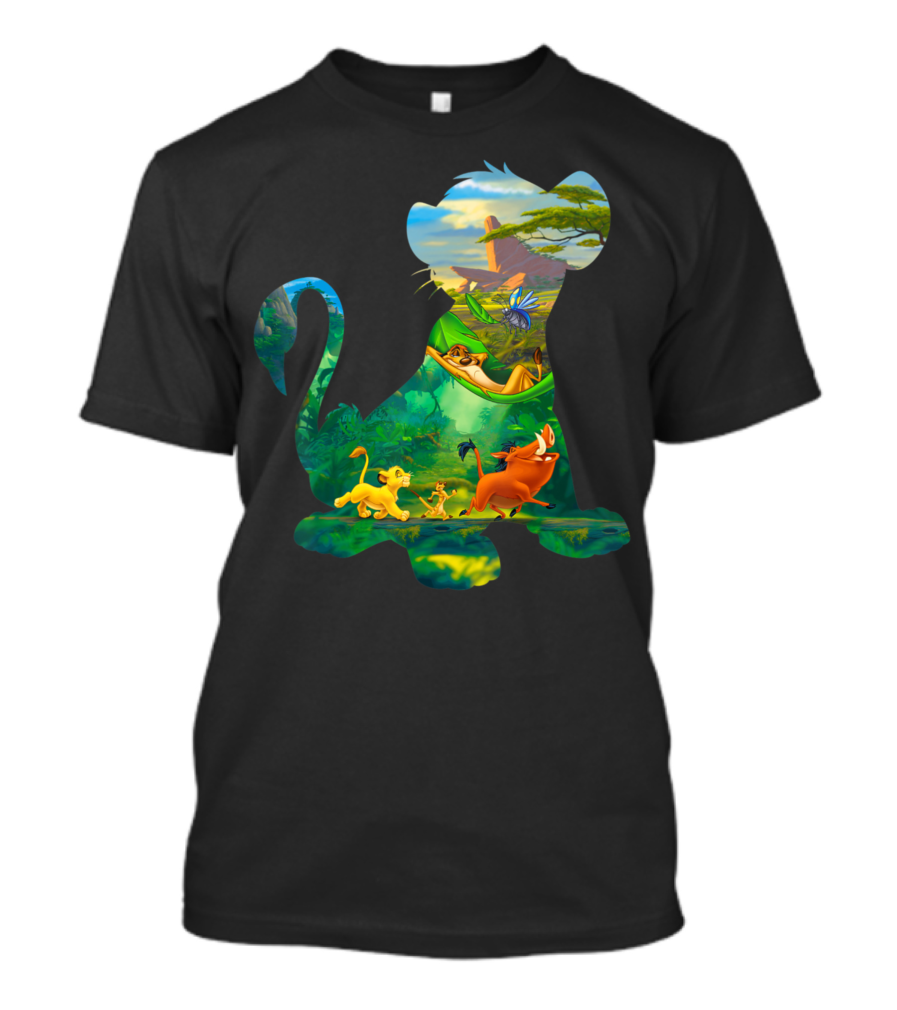 Disney Lion King Simba Pumbaa Timon Adventure T-Shirt