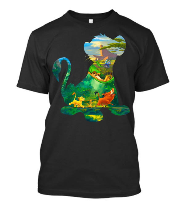 Disney Lion King Simba Pumbaa Timon Adventure T-Shirt