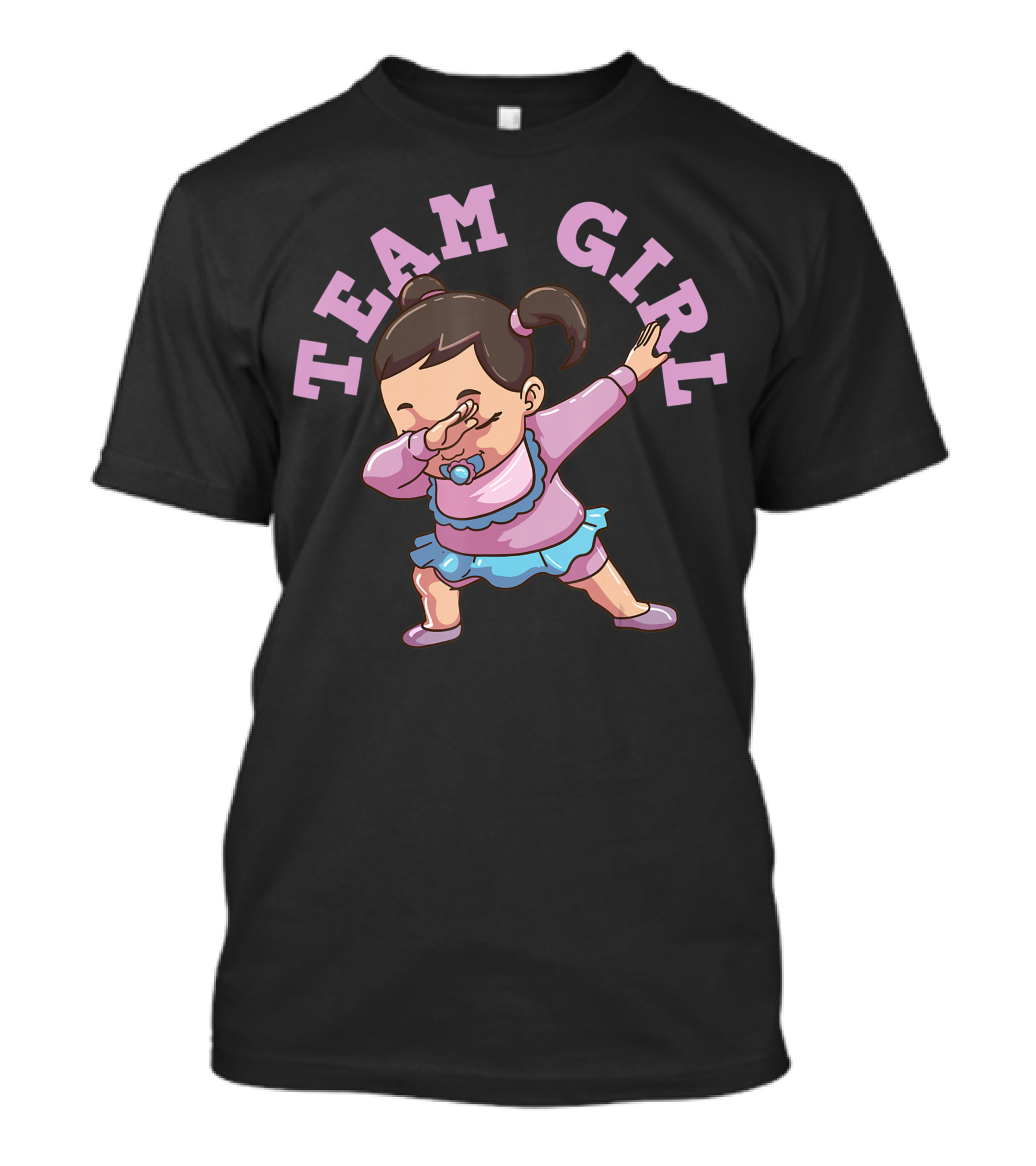 Team Girl Dab Baby Reveal T-Shirt