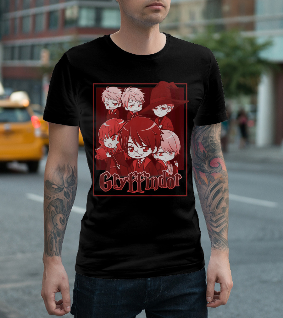 Gryffindor Only Today Anime Characters T-Shirt