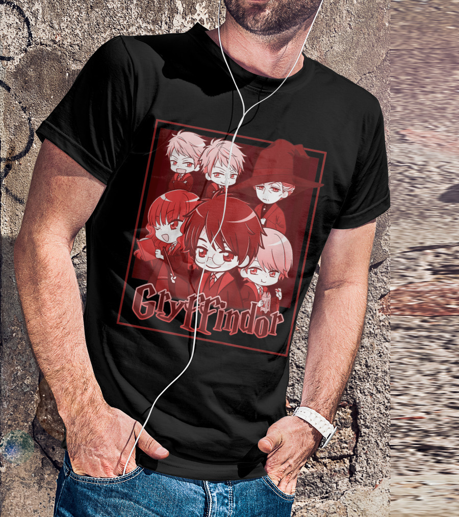 Gryffindor Only Today Anime Characters T-Shirt