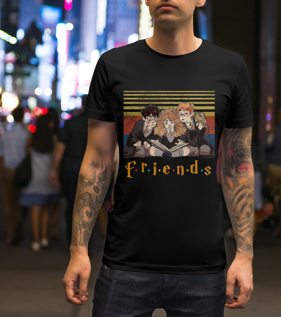 Friends Only Today Wizard School Trio T-Shirt
