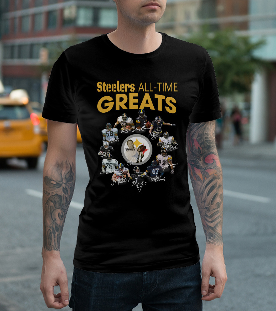 Steelers All-Time Greats T-Shirt