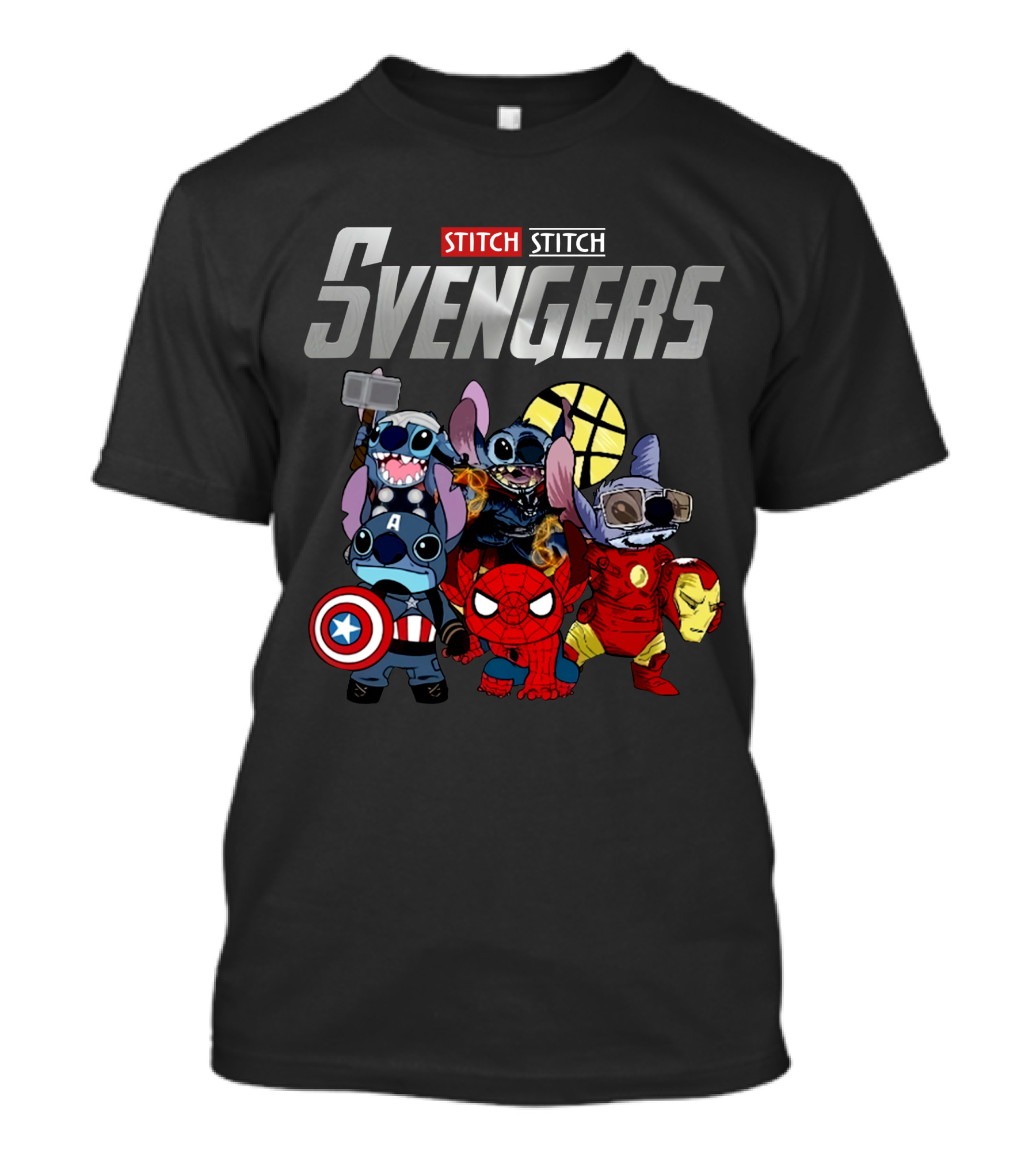 Stitch Avengers Only Today T-Shirt