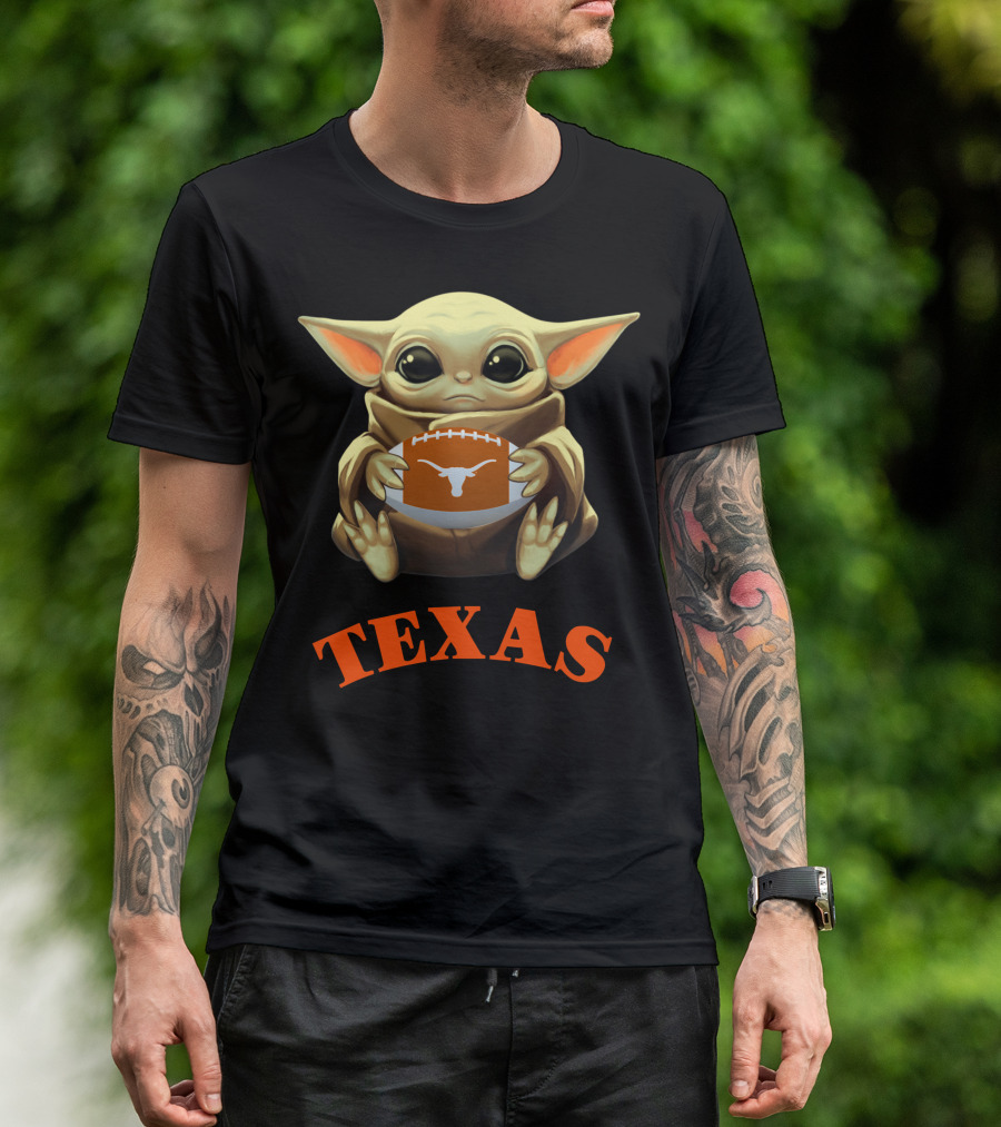 Only Today Texas Baby Alien Football Fan T-Shirt