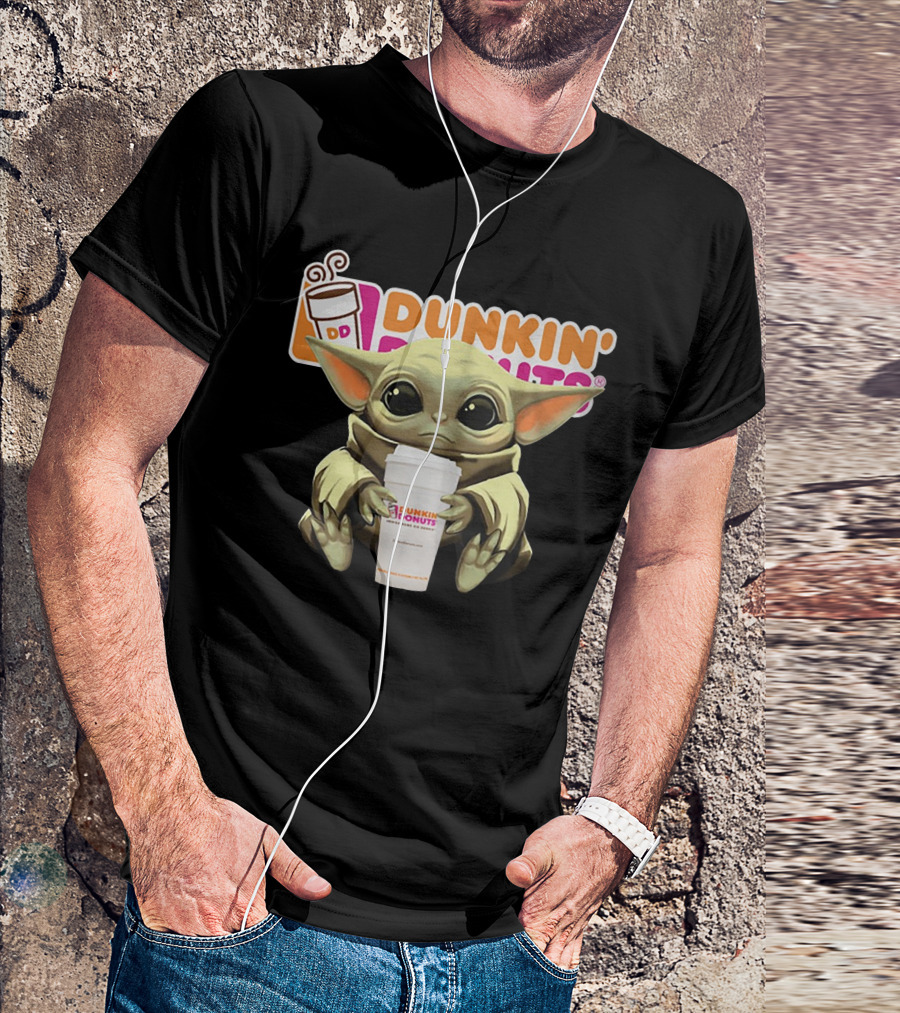 Only Today Dunkin Donuts Baby Alien Coffee T-Shirt