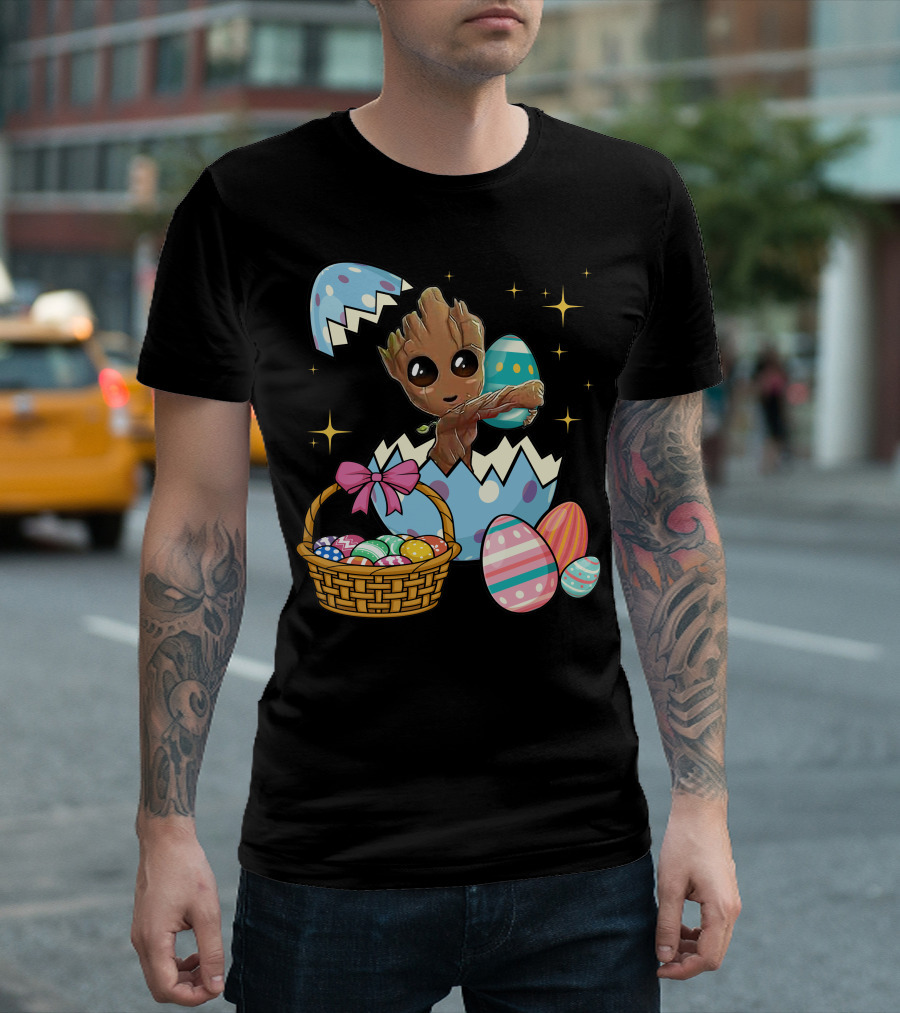 Groot Easter Eggs Only Today T-Shirt