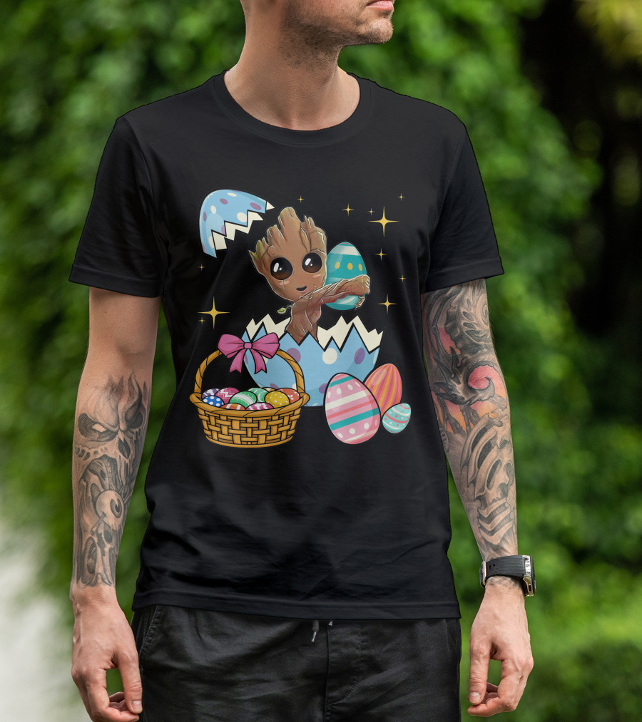 Groot Easter Eggs Only Today T-Shirt