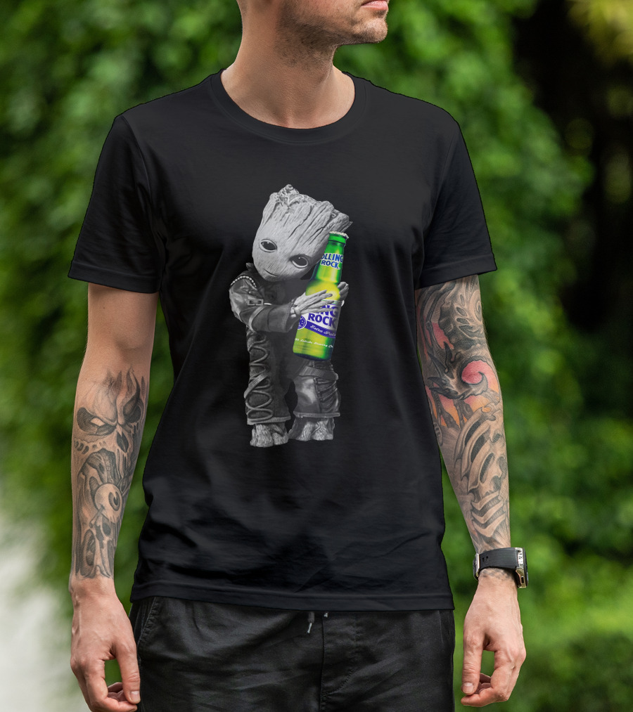 Groot Rolling Rock Only Today T-Shirt