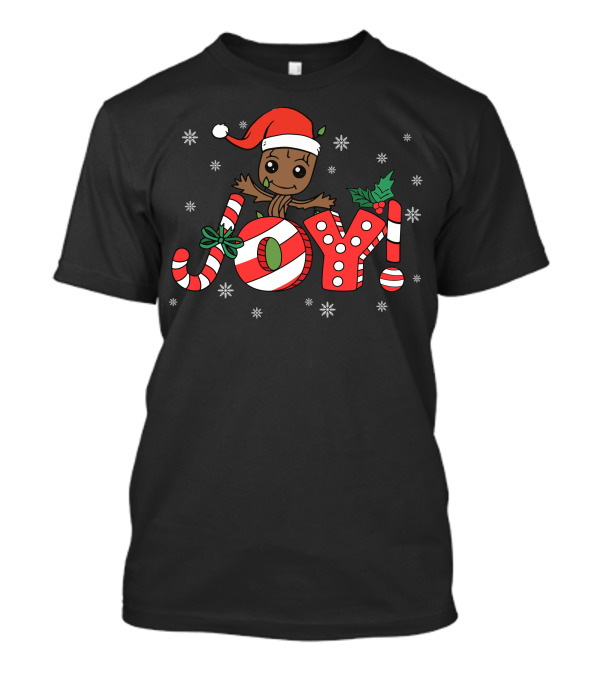 Joy Only Today Christmas Character Holiday Theme T-Shirt