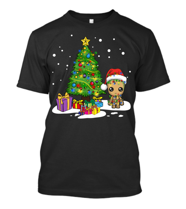 Only Today Christmas Tree Santa Hat Gifts T-Shirt