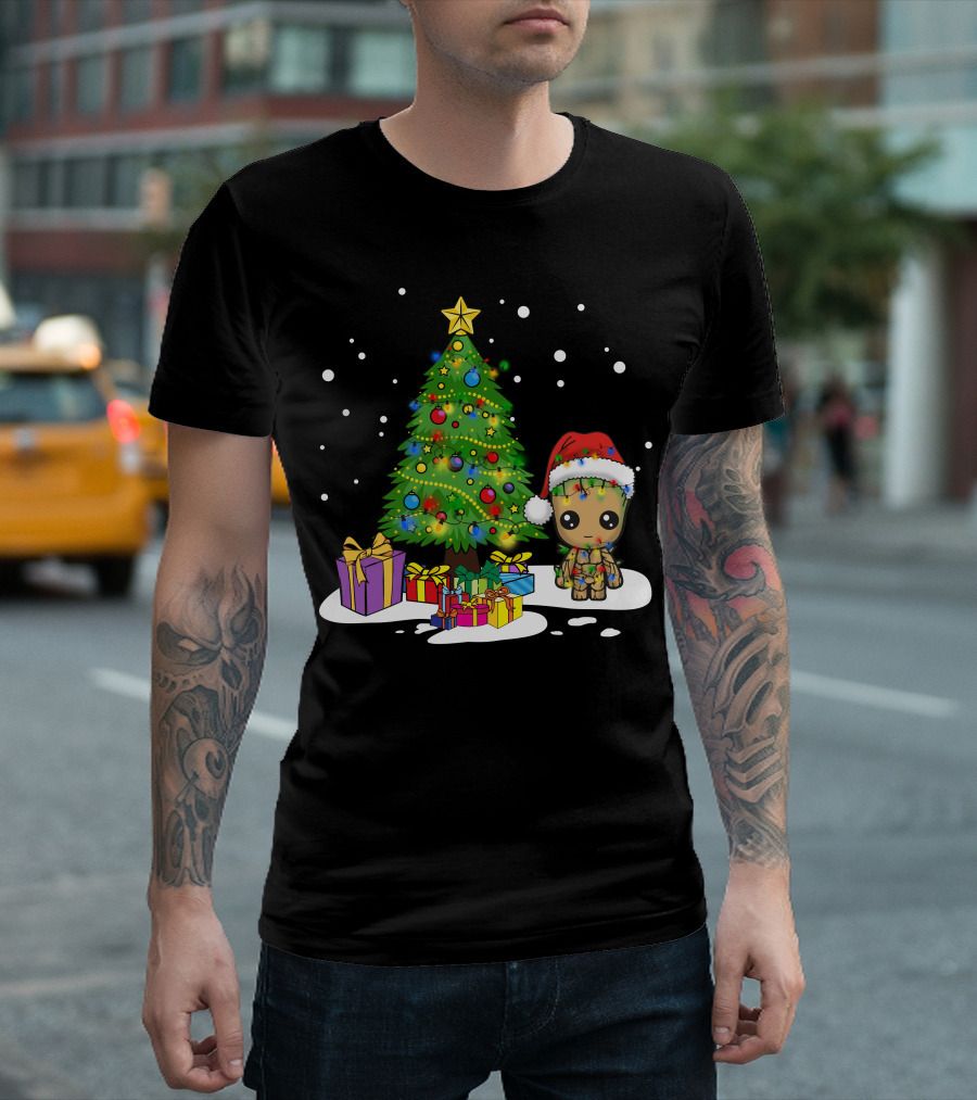 Only Today Christmas Tree Santa Hat Gifts T-Shirt