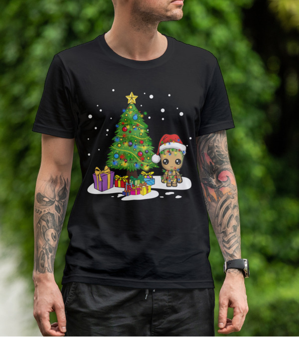Only Today Christmas Tree Santa Hat Gifts T-Shirt