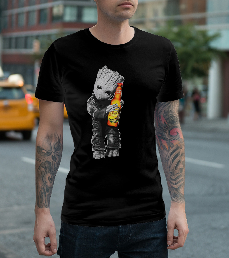 Angry Orchard Groot Marvel Guardians Of The Galaxy T-Shirt