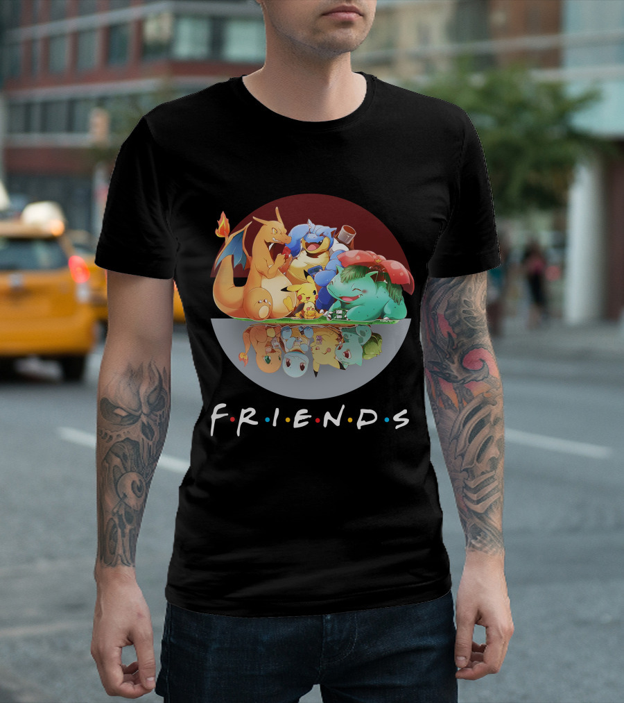 Friends Only Today Pokémon T-Shirt