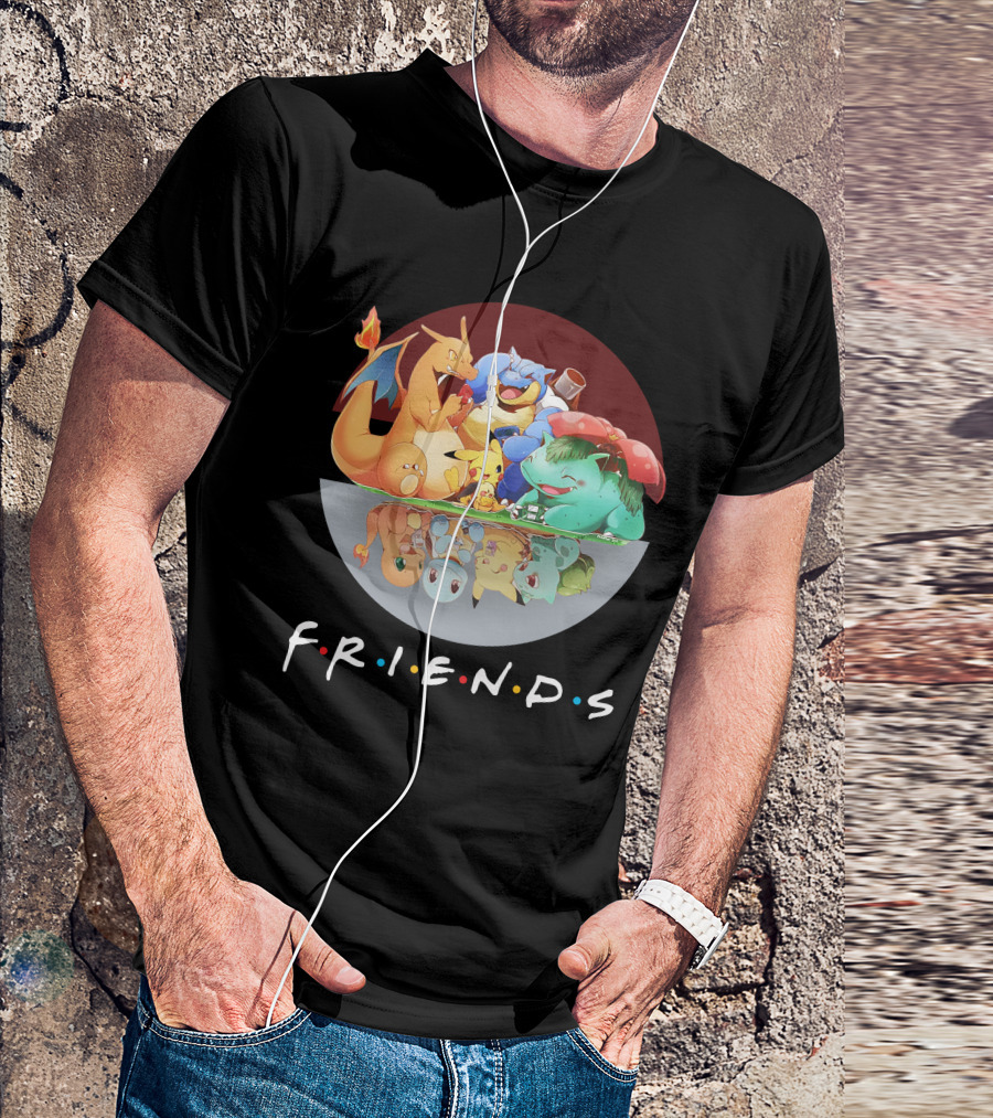 Friends Only Today Pokémon T-Shirt