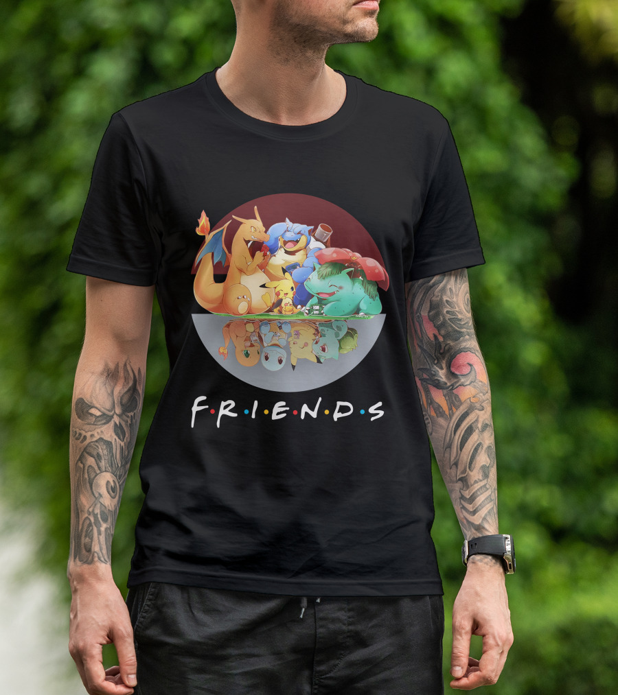 Friends Only Today Pokémon T-Shirt