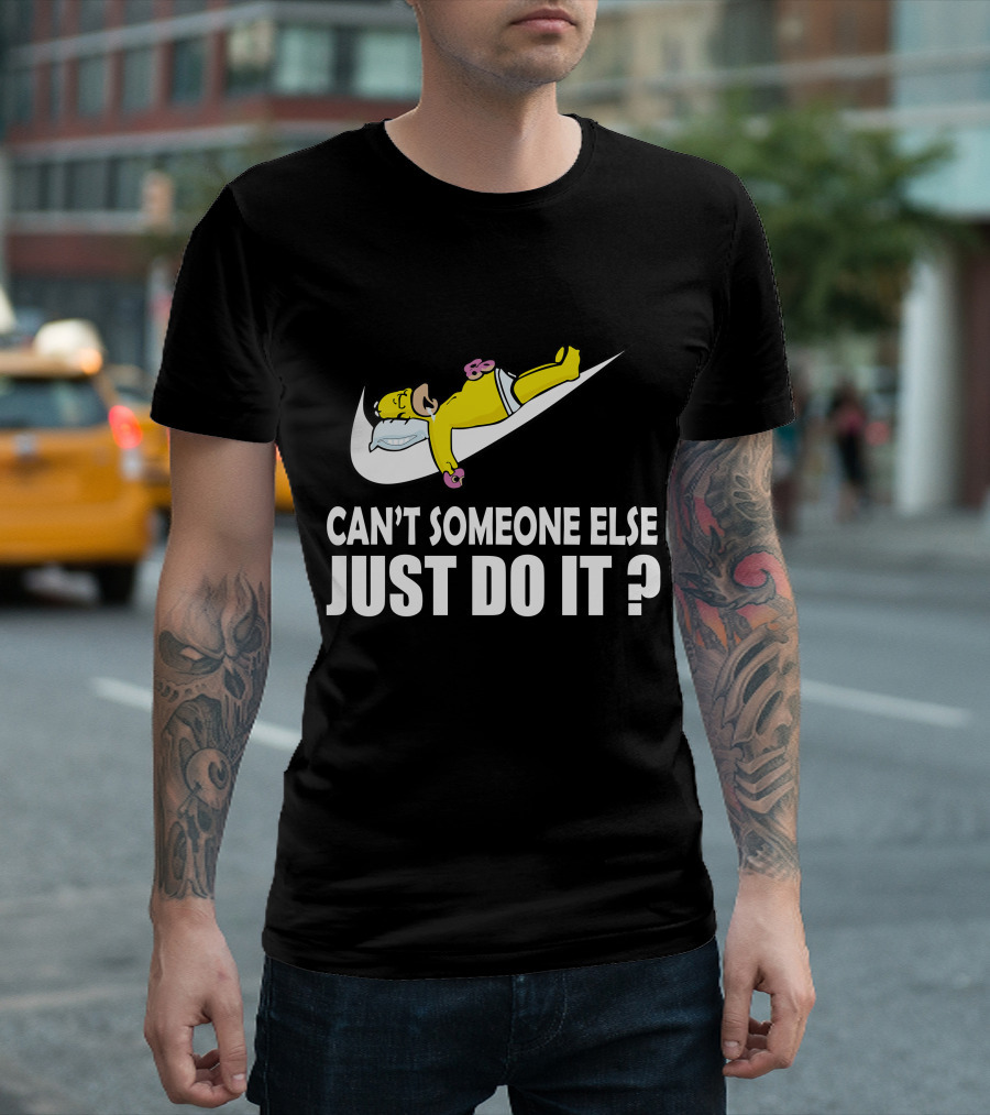 The Simpsons Can't Someone Else Just Do It T-Shirt