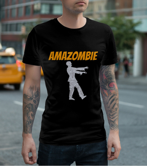 AMAZOMBIE Classic Walking Dead Figure T-Shirt
