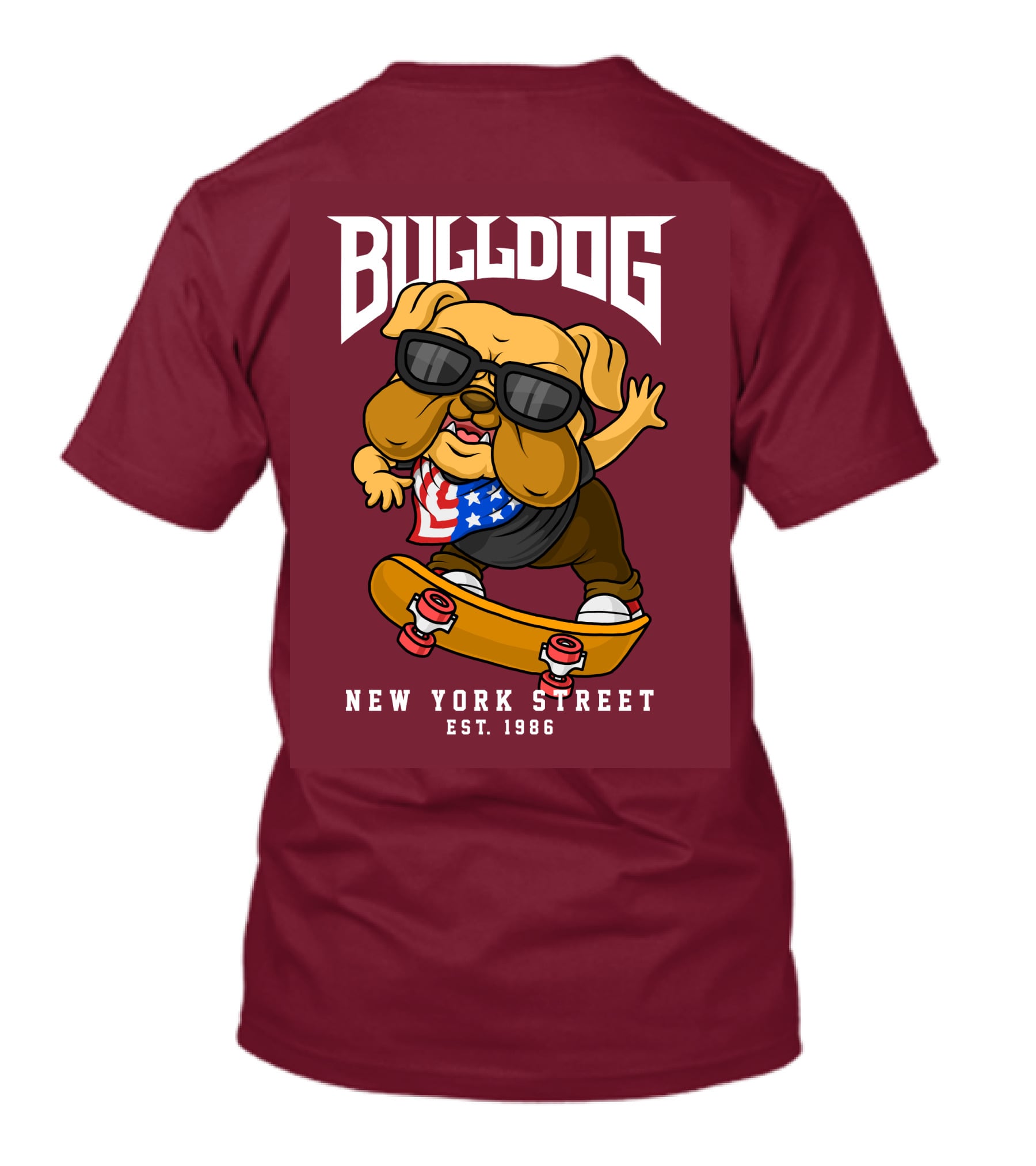Bulldog New York Street Est. 1986 T-Shirt