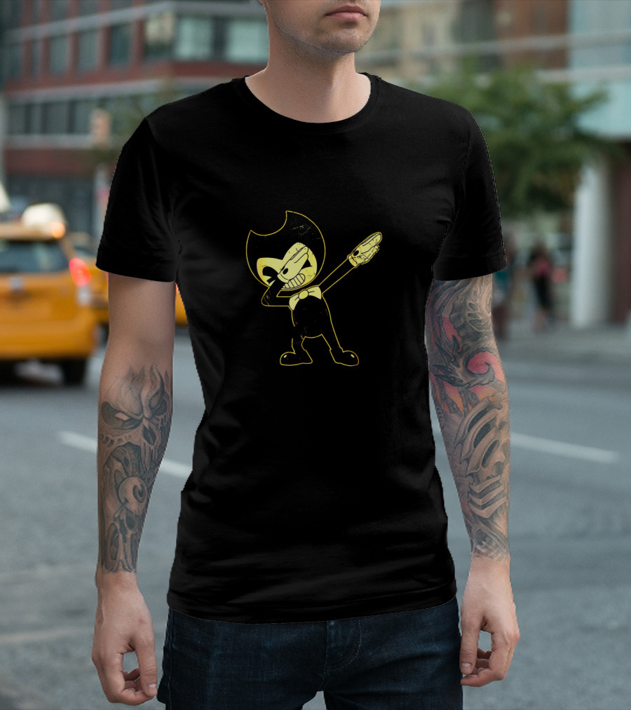 Bendy and the Ink Machine Character Dabbing Pose Iconic T-Shirt