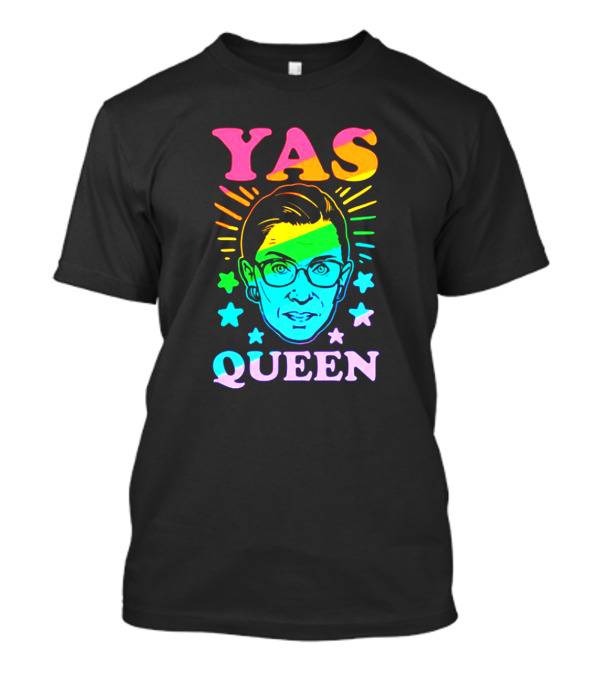 Yas Queen Rbg Rainbow Stars T-Shirt