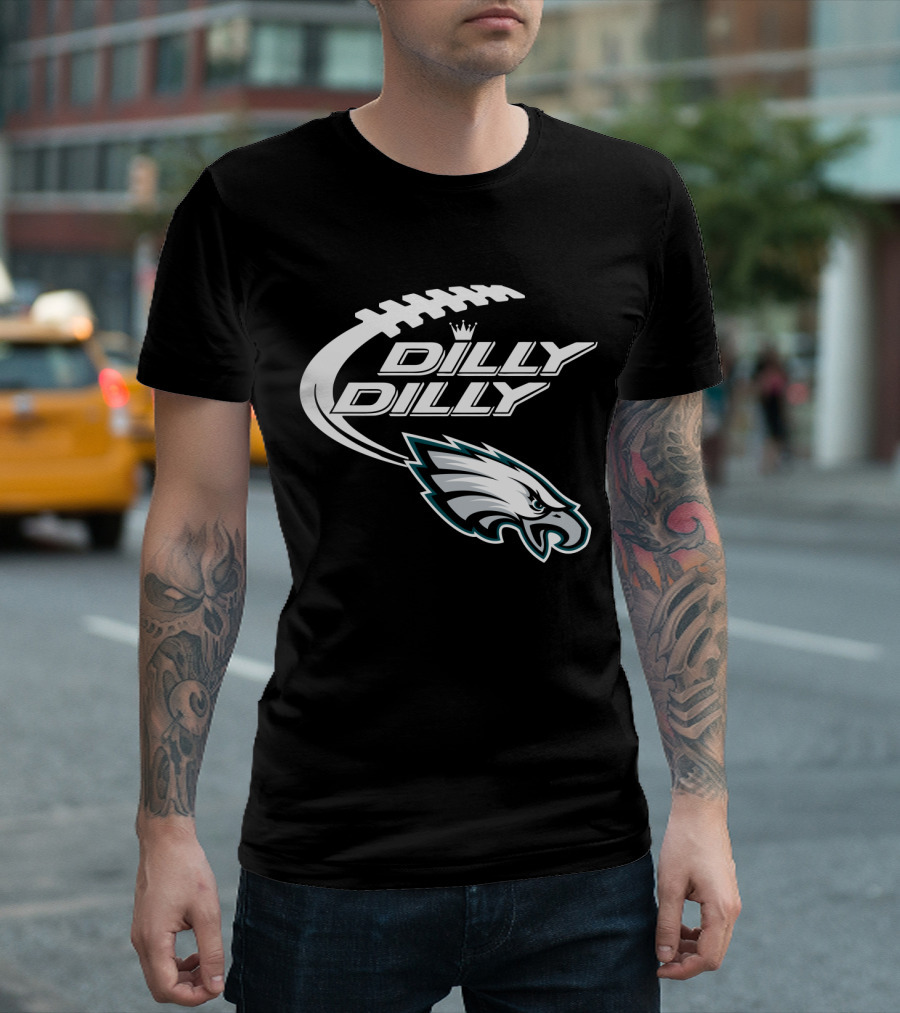 Philadelphia Eagles Dilly Dilly Bud Light Football Fan T-Shirt