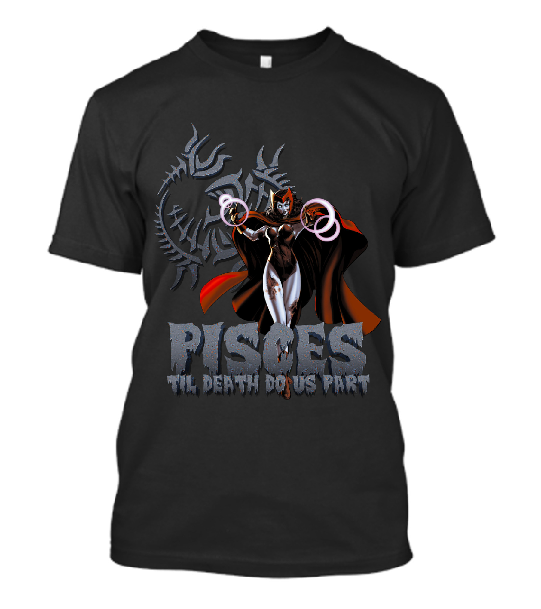 Scarlet Witch Pisces Til Death Do Us Part Marvel Fans T-Shirt