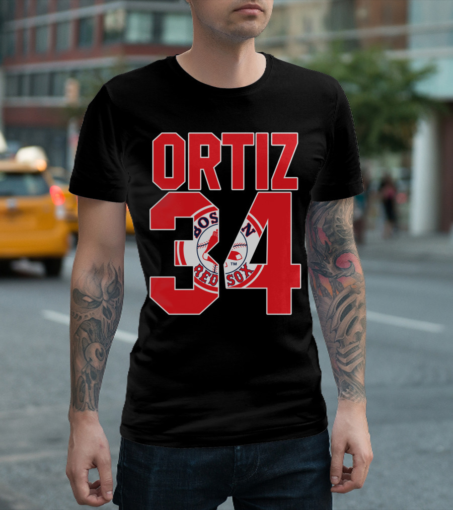 Boston Red Sox Ortiz T-Shirt