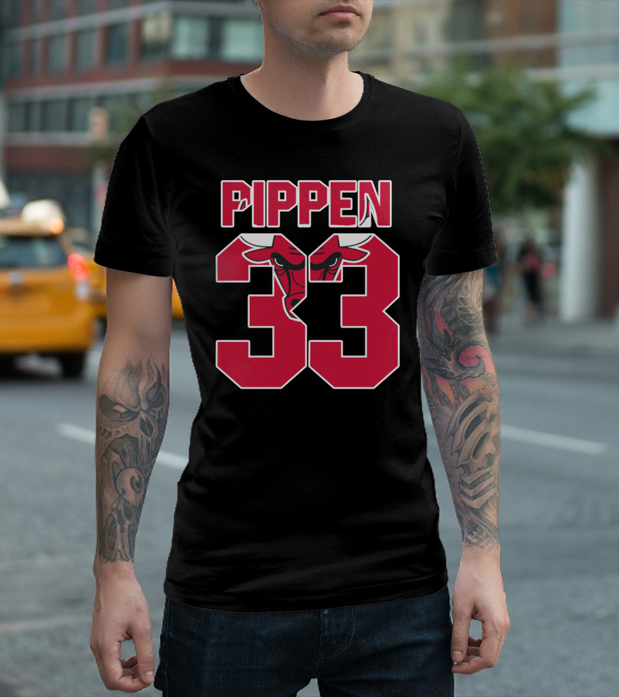 Pippen 33 Chicago Bulls T-Shirt
