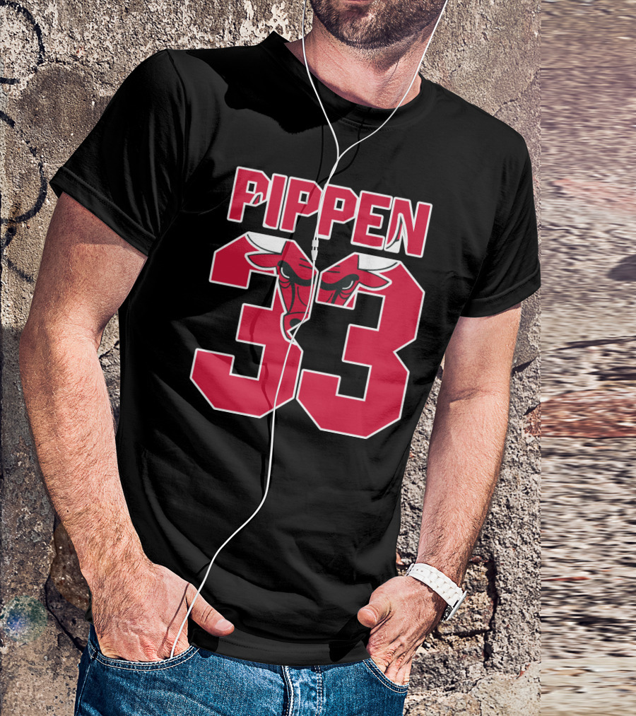 Pippen 33 Chicago Bulls T-Shirt