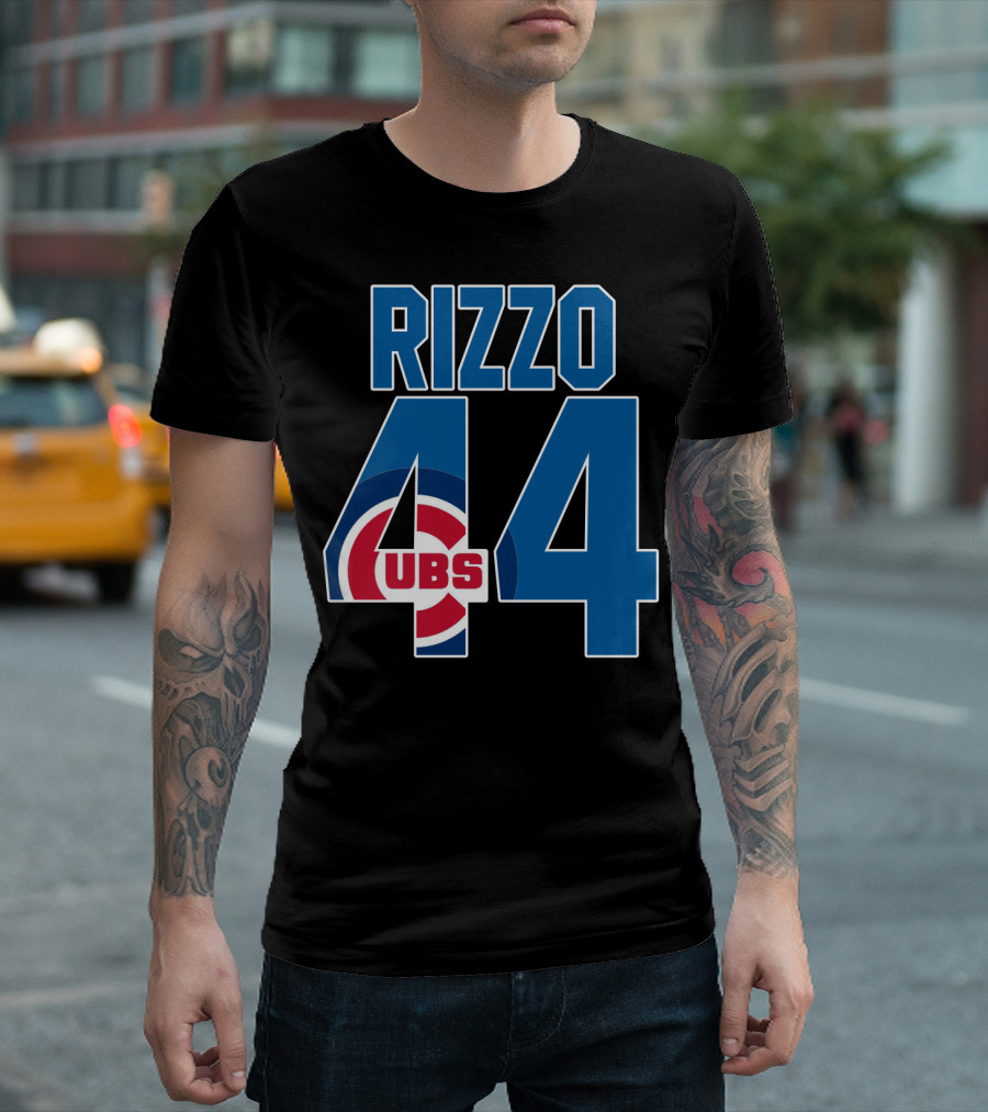 Rizzo 44 Chicago Cubs T-Shirt