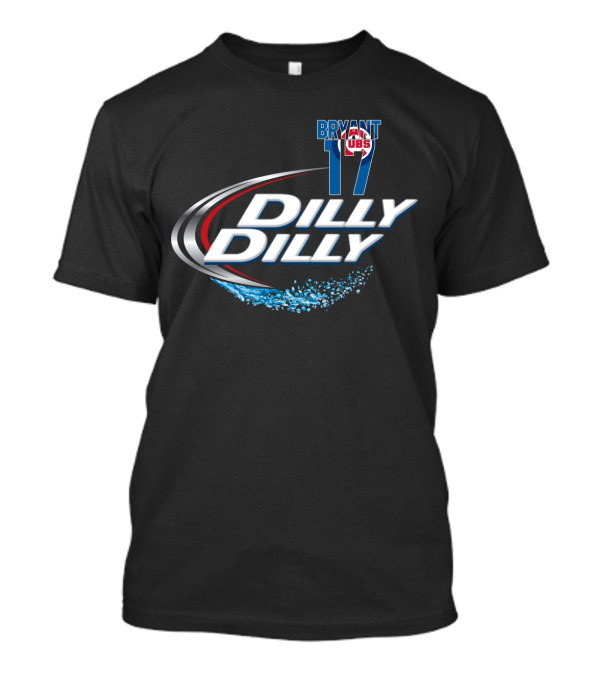 Bryant 17 Chicago Cubs Dilly Dilly Majestic T-Shirt