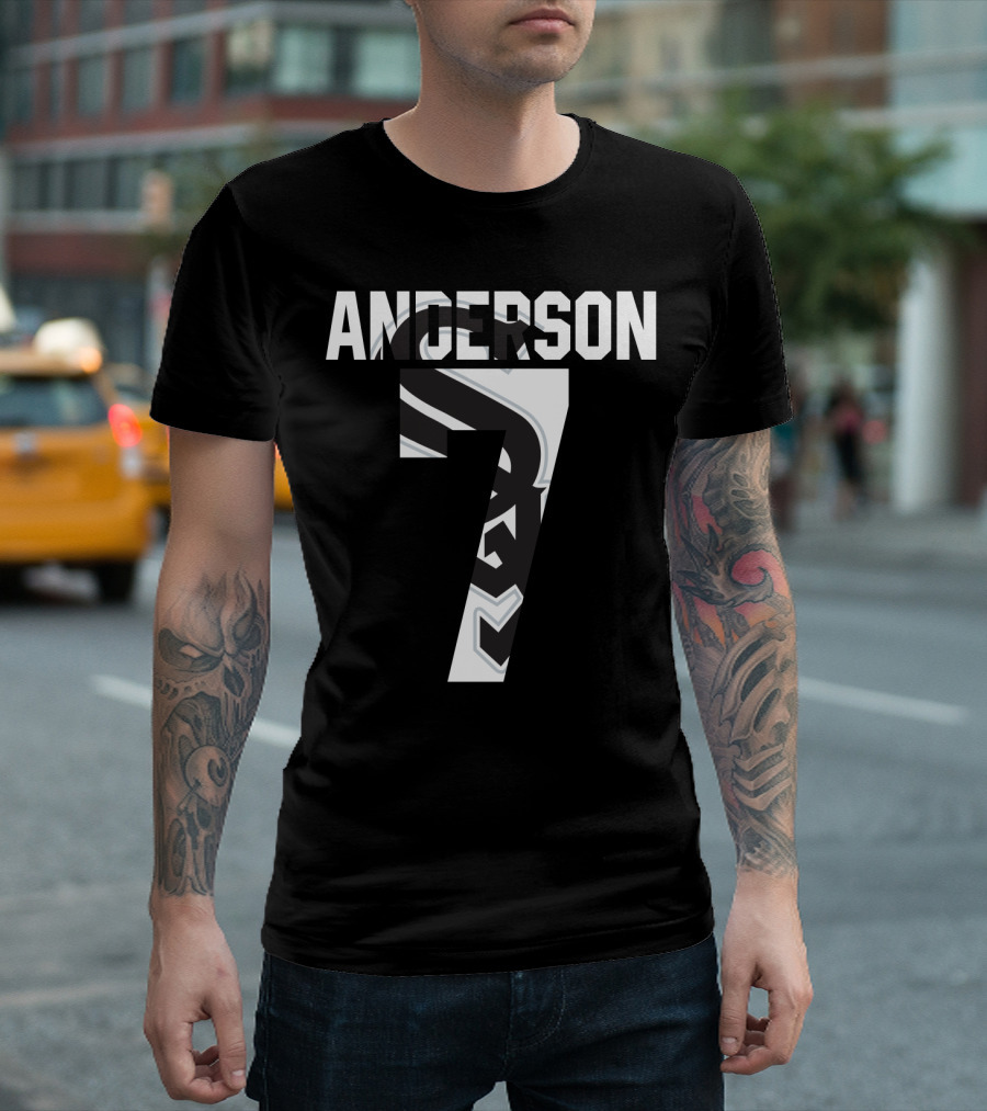 Tim Anderson 7 Chicago White Sox T-Shirt