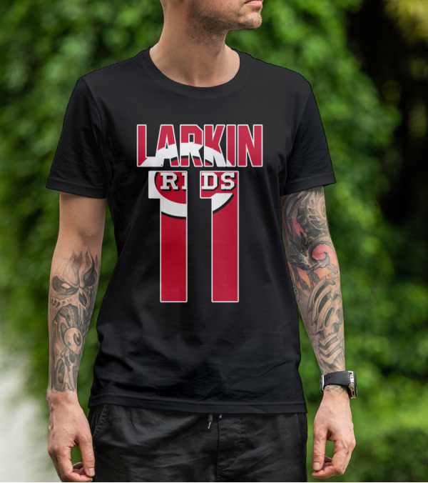 Barry Larkin Cincinnati Reds T-Shirt